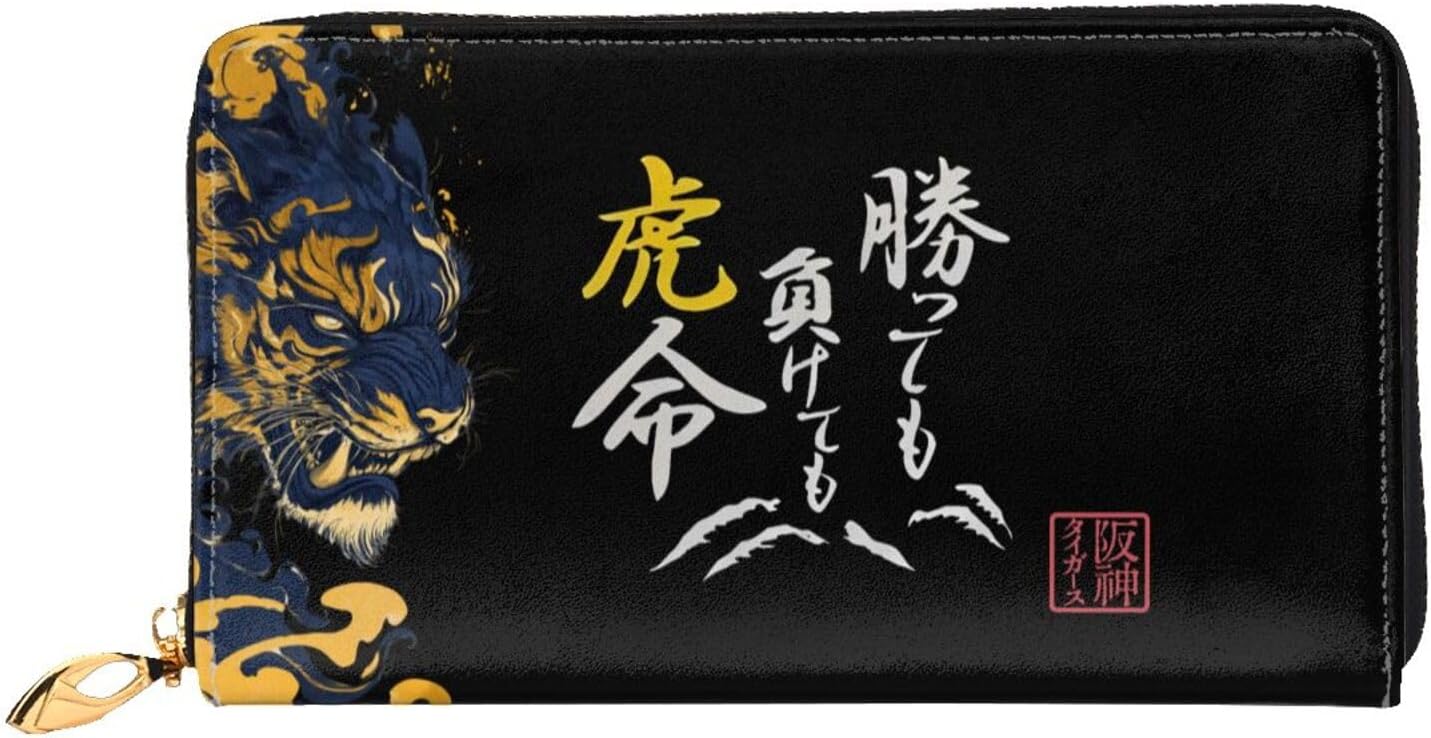 Amazon.co.jp: [Basfcon] 長財布 阪神タイガース 本革 財布 180度